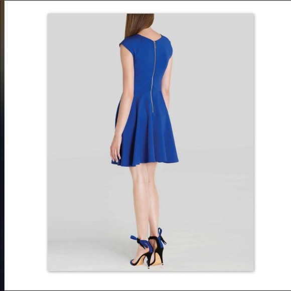 Ted Baker Cap Sleeve Skater Dress - Picture 3 of 4
